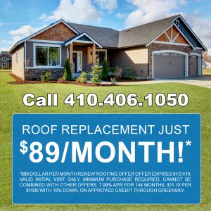 New Roof $89 Per Month